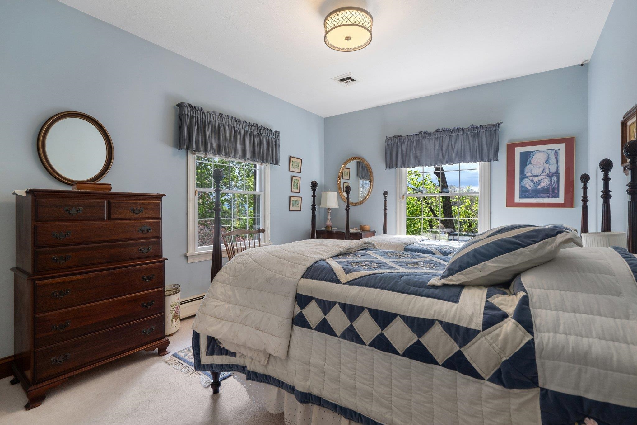 500 Wakefield Circle Staunton, VA 24401 - Photo 43 of 70 a bed sitting in a bedroom next to a window