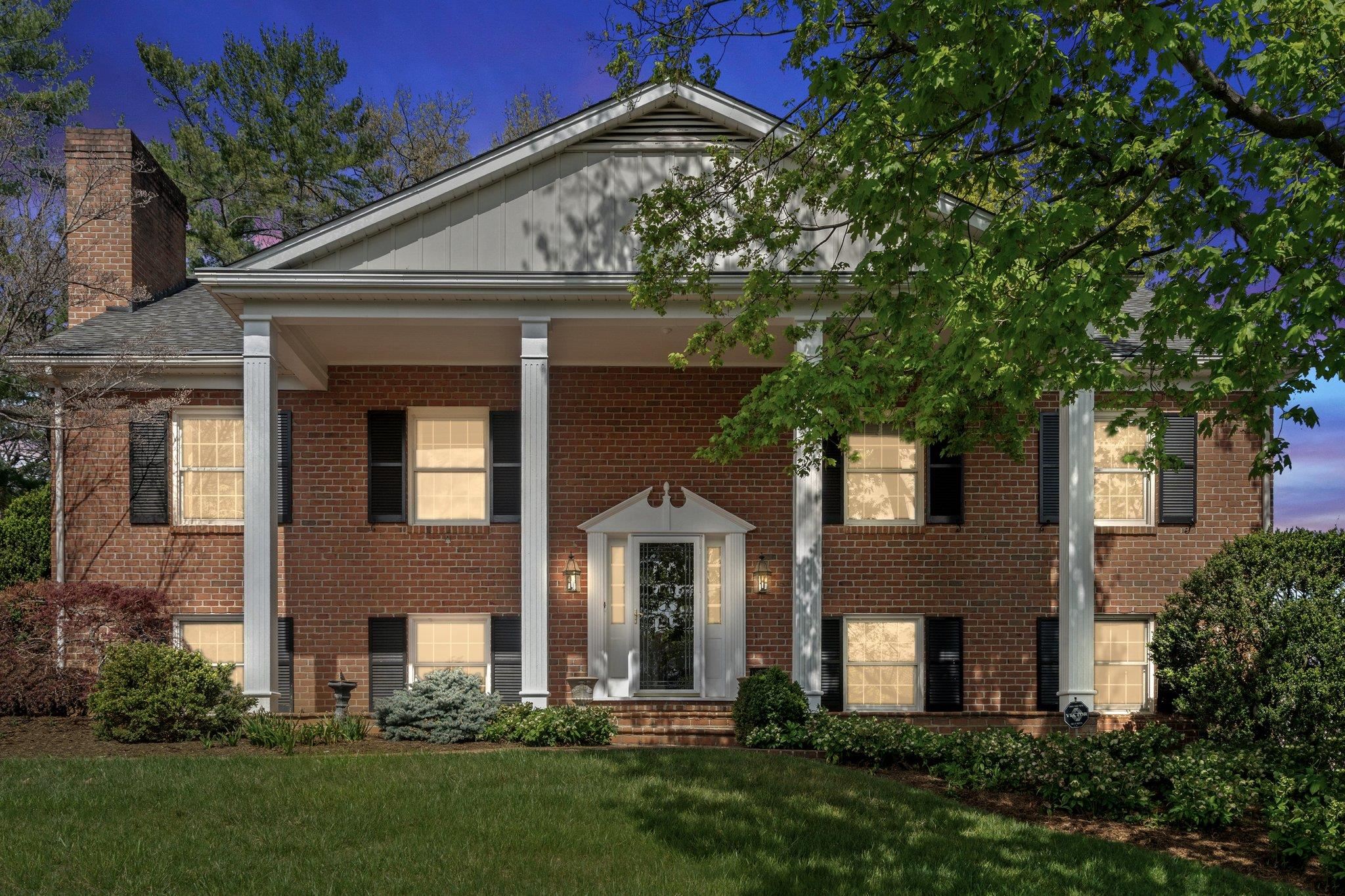 500 Wakefield Circle Staunton, VA 24401 - Photo 70 of 70 a front view of a house with a yard and trees