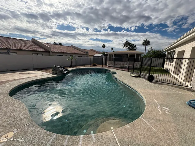 a view of a roof deck
