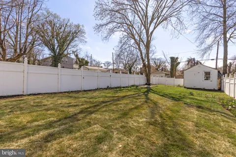 a backyard of a house