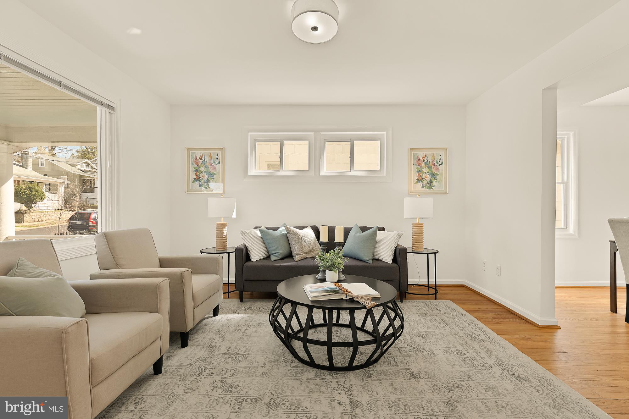 2425 Perry Street Northeast Washington, DC 20018 - Photo 4 of 43 a living room with furniture