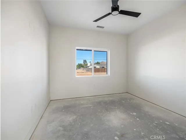 a view of empty room