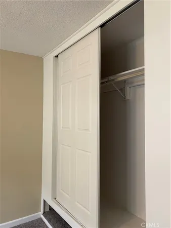 a view of closet area