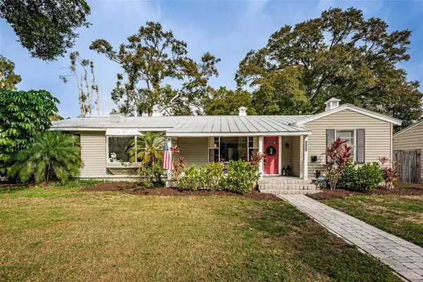 front view of a house with a porch