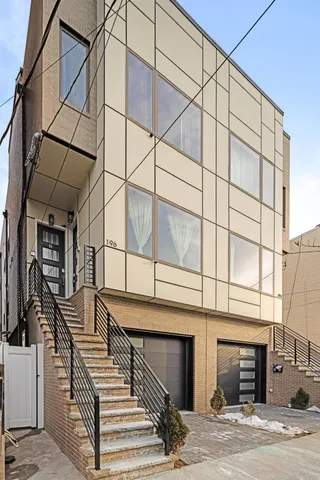 a view of a building with a street