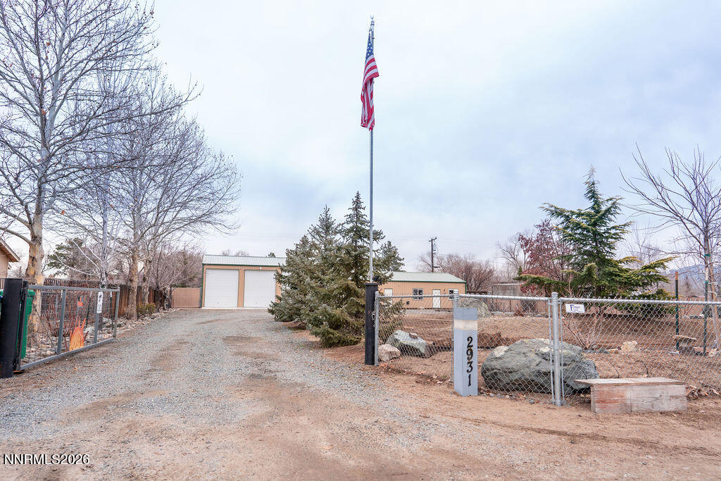 2931 Airport Road Carson City, NV 89706 - Photo 28 of 35 a row of palm trees sitting in front of a house