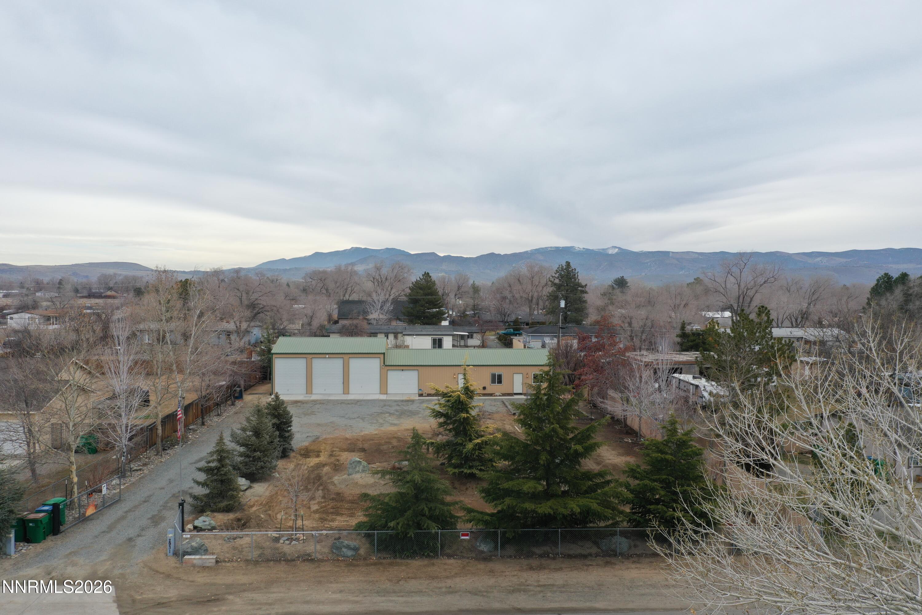 2931 Airport Road Carson City, NV 89706 - Photo 32 of 35 an aerial view of house with outdoor space