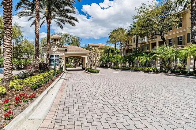 a view of a house with a patio
