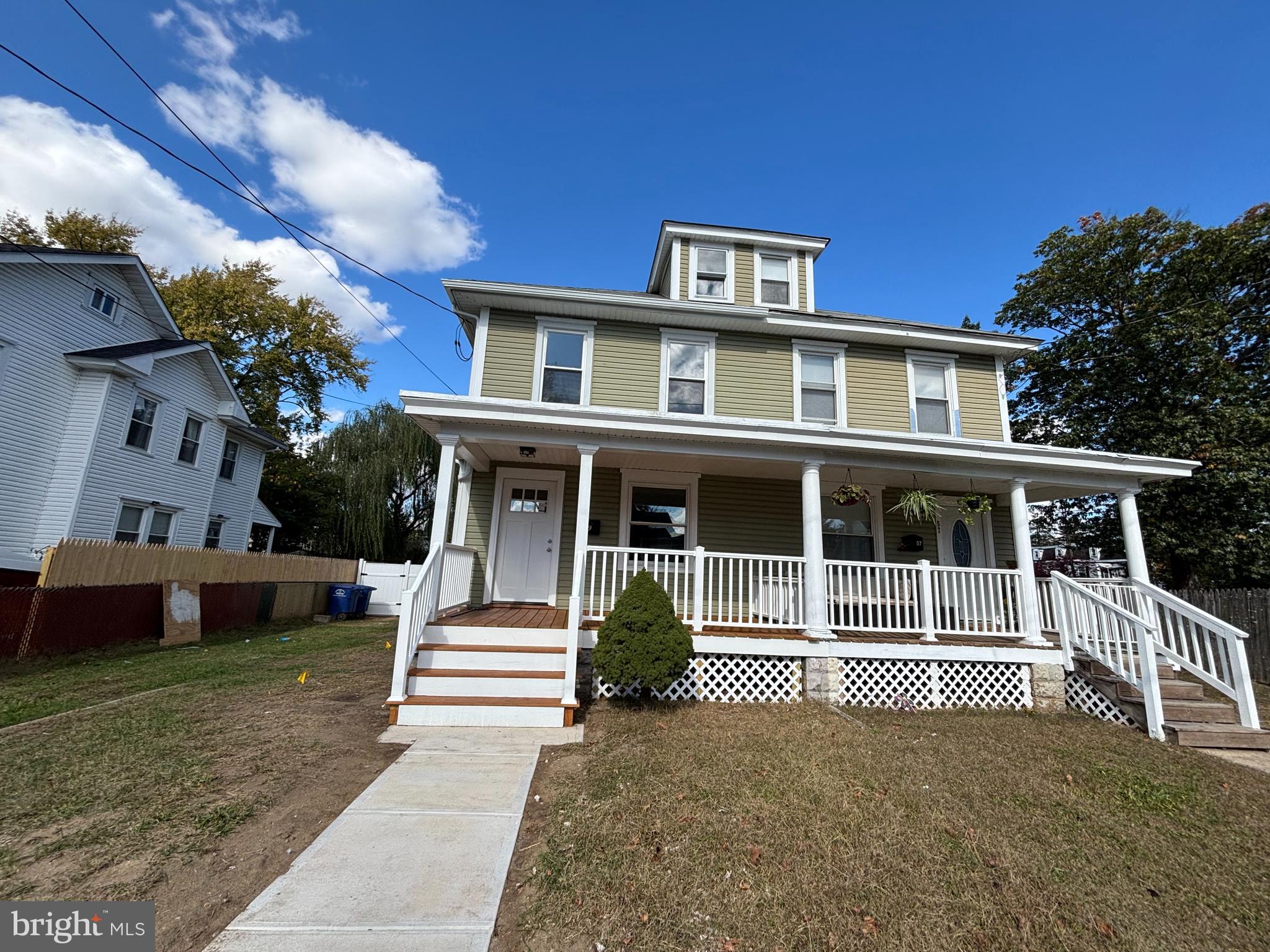 a view of a house with a garden