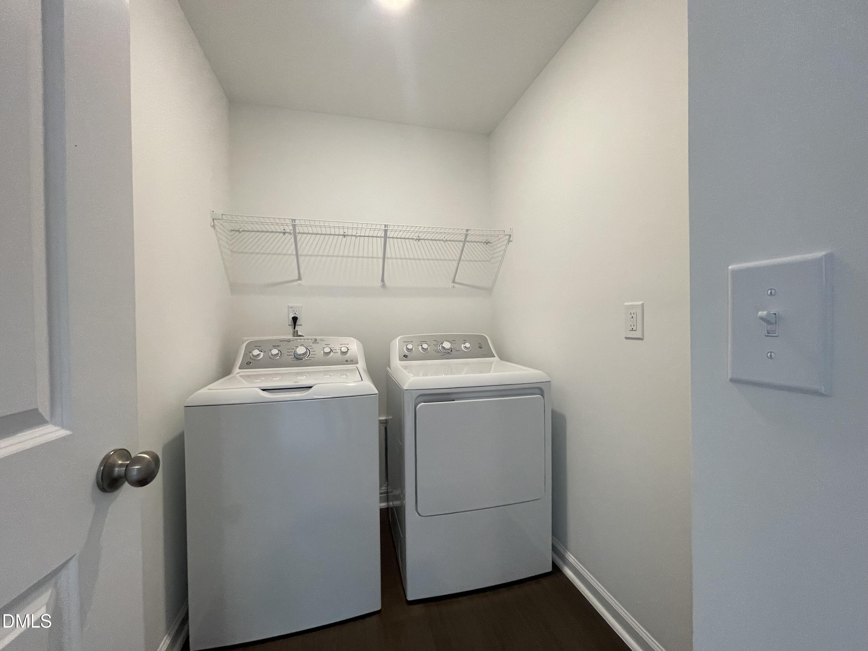 66 Digging Time Avenue Princeton, NC 27569 - Photo 14 of 47 a utility room with dryer and washer