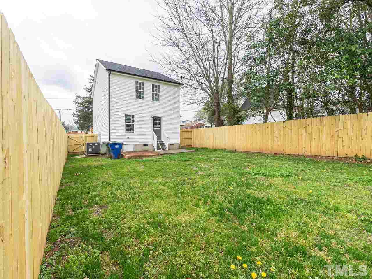 1507 Pender Street Raleigh, NC 27610 - Photo 28 of 30 a view of a backyard with garden
