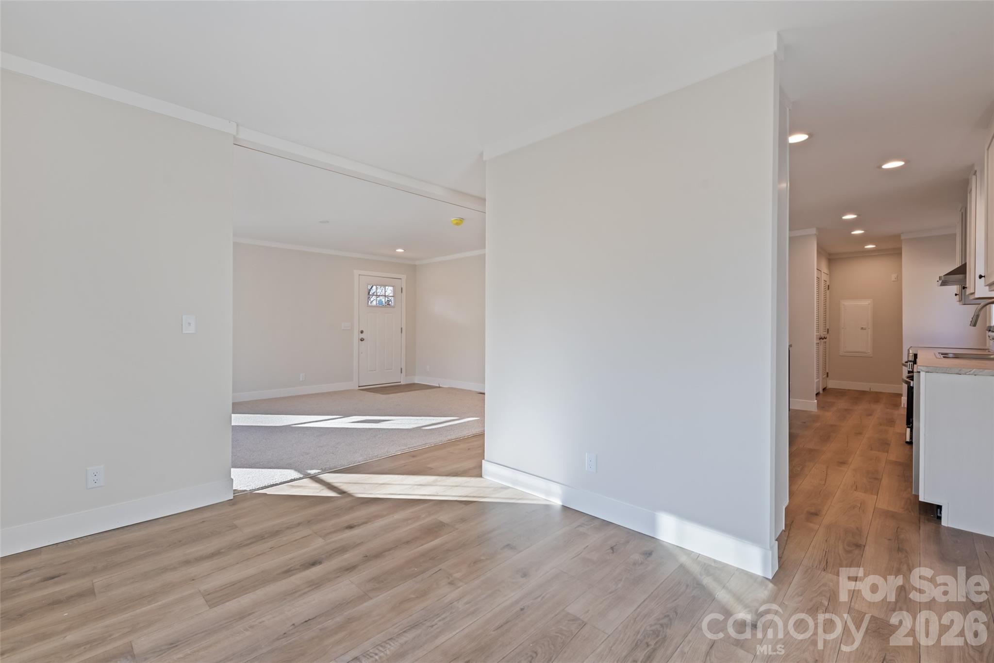 77 Geiranger Drive Clyde, NC 28721 - Photo 16 of 29 a view of entryway with wooden floor