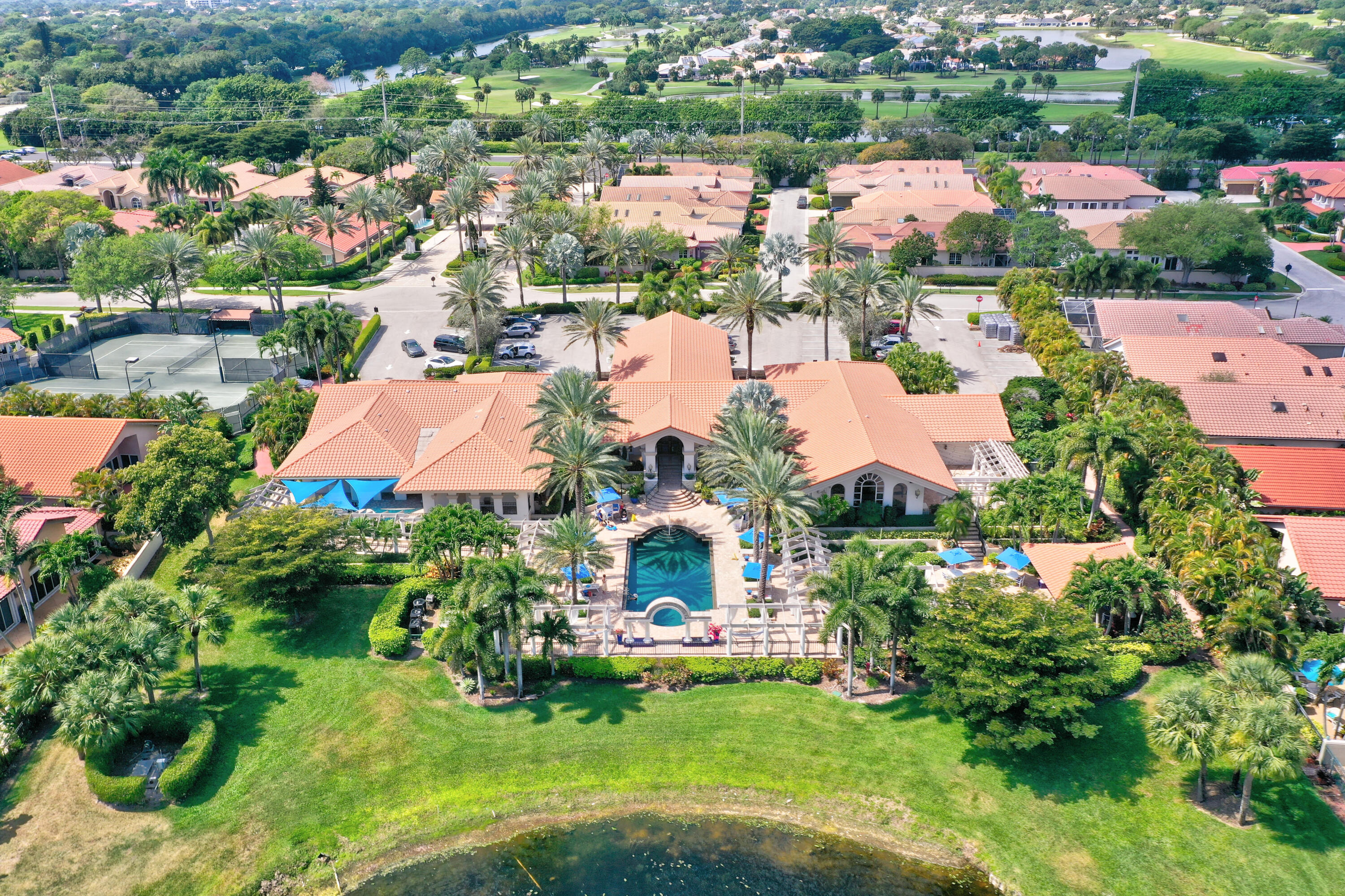 6223 Northwest 24th Street Boca Raton, FL 33434 - Photo 47 of 50 Clubhouse with Pool