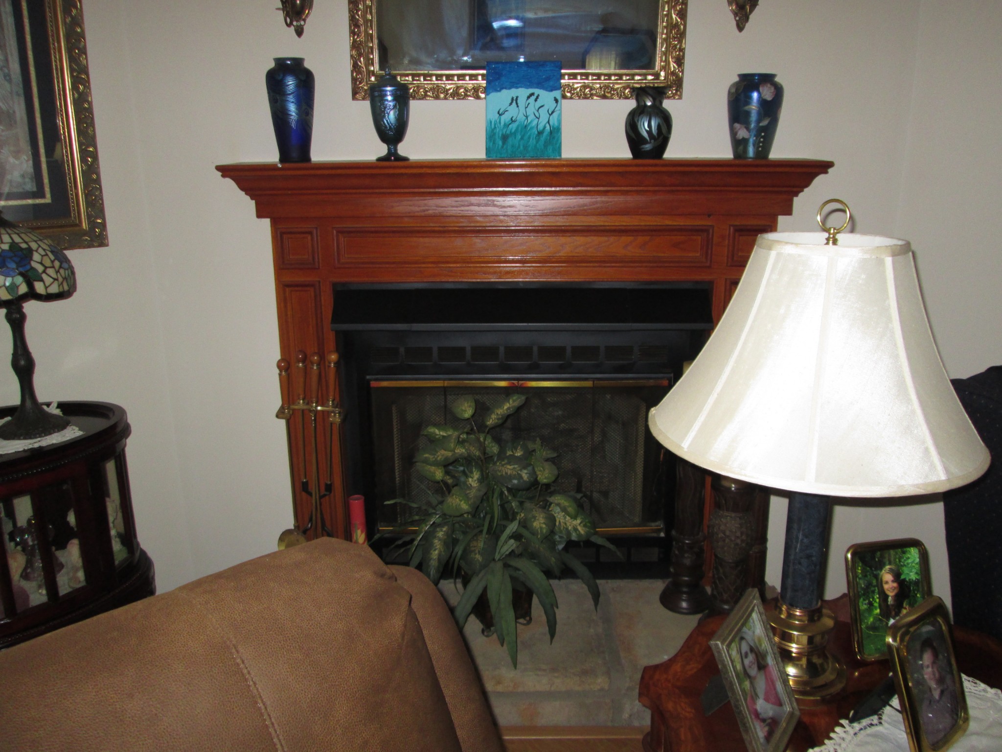 2300 Callis Road Lebanon, TN 37090 - Photo 5 of 21 a bed room with a bed and a fireplace
