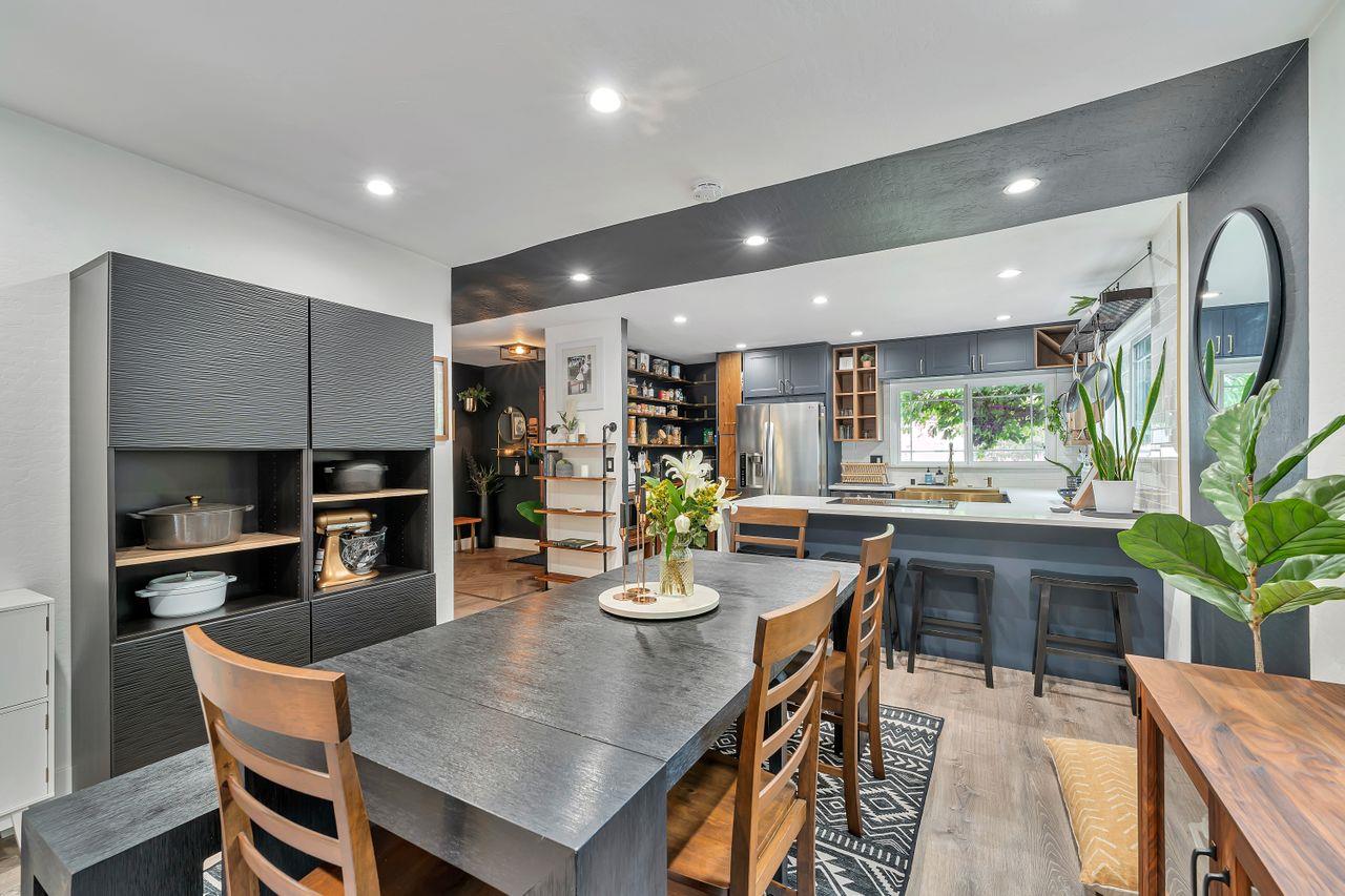470 Corte Cabanil Morgan Hill, CA 95037 - Photo 15 of 41 a kitchen with a table and chairs in it