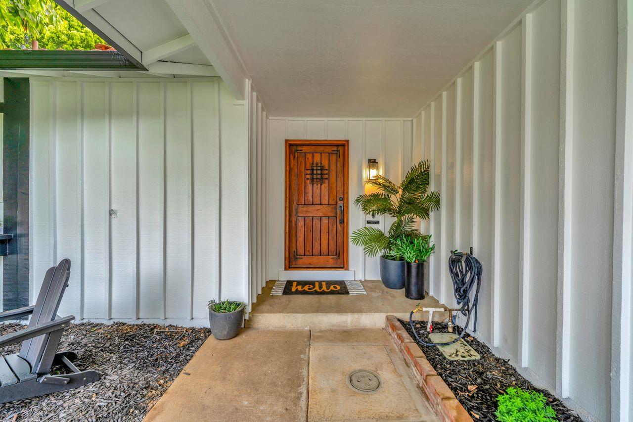 470 Corte Cabanil Morgan Hill, CA 95037 - Photo 4 of 41 a view of a entryway door of the house