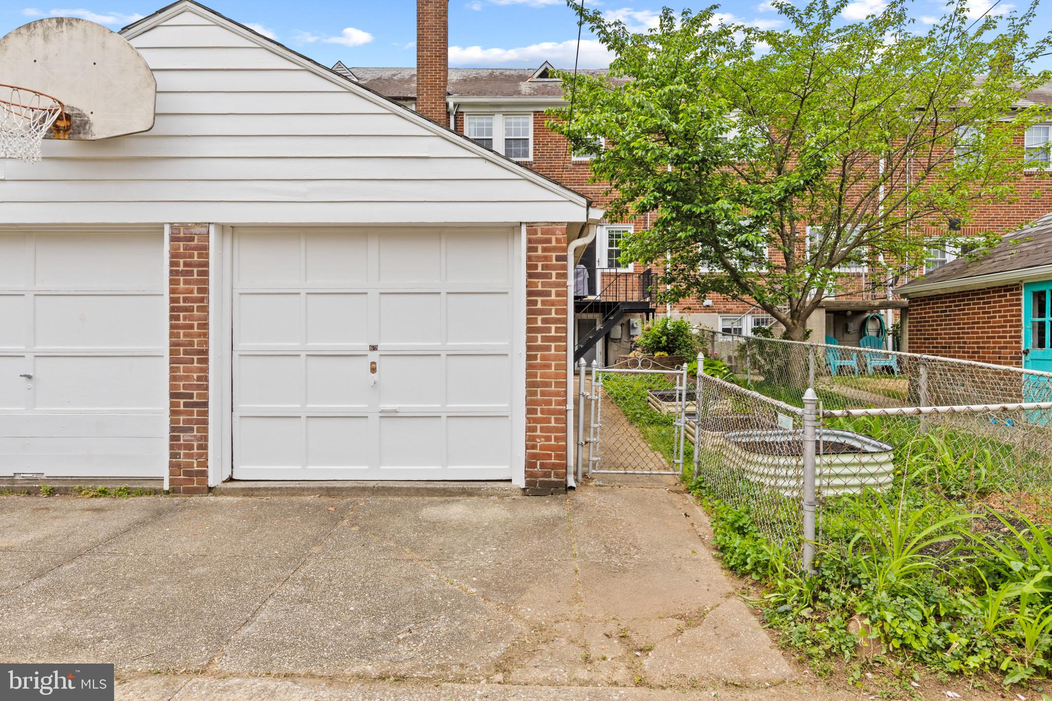 62 Dunkirk Road Baltimore, MD 21212 - Photo 36 of 37 View of garage from wide alley