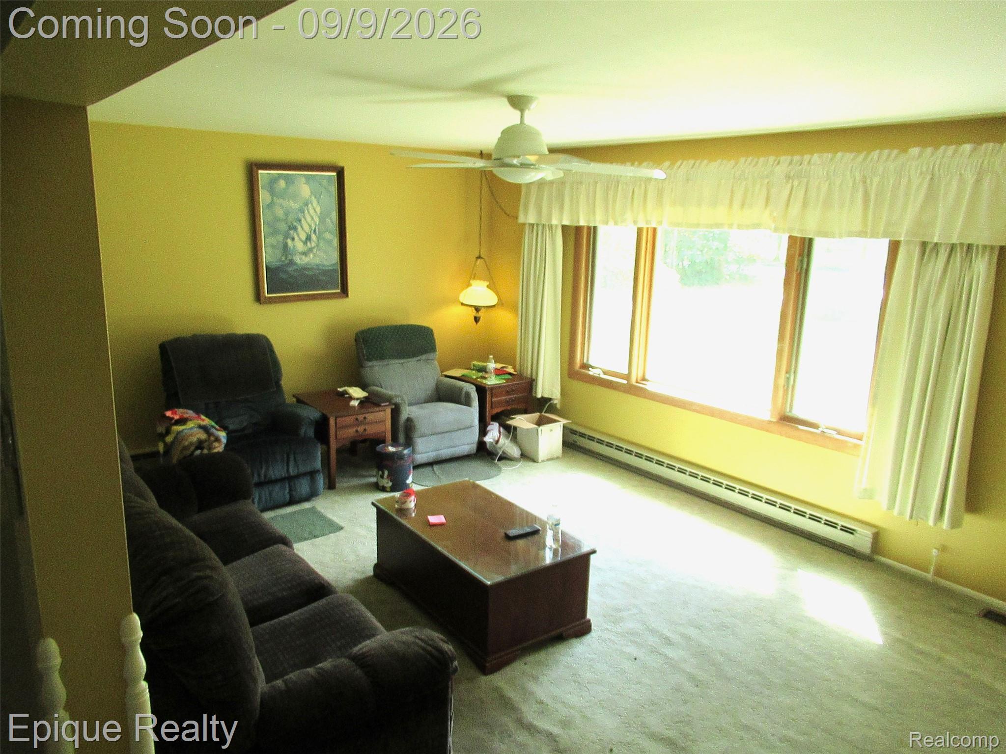 5350 Davis Road St. Clair, MI 48079 - Photo 10 of 21 Recessed ceiling with an integrated ceiling fan