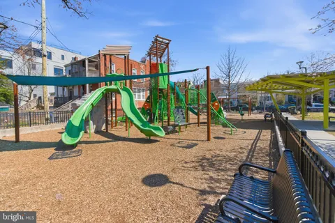 a view of outdoor space with seating
