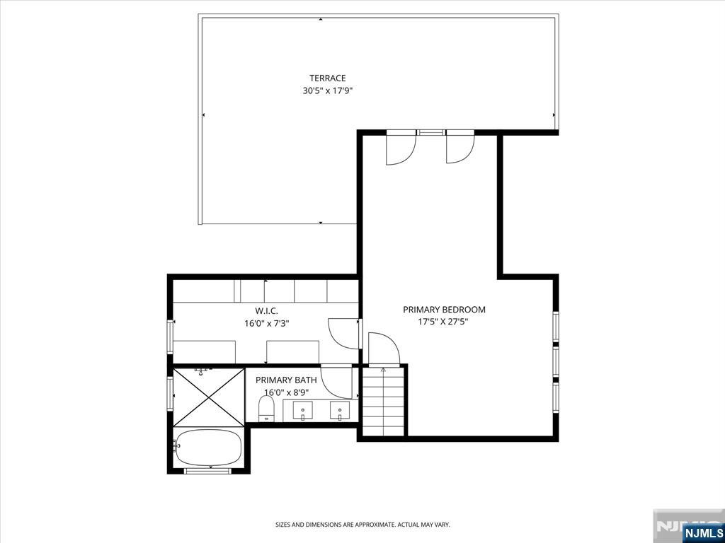 33 Elycroft Parkway Rutherford, NJ 07070 - Photo 46 of 46 a picture of a bench in front of a door