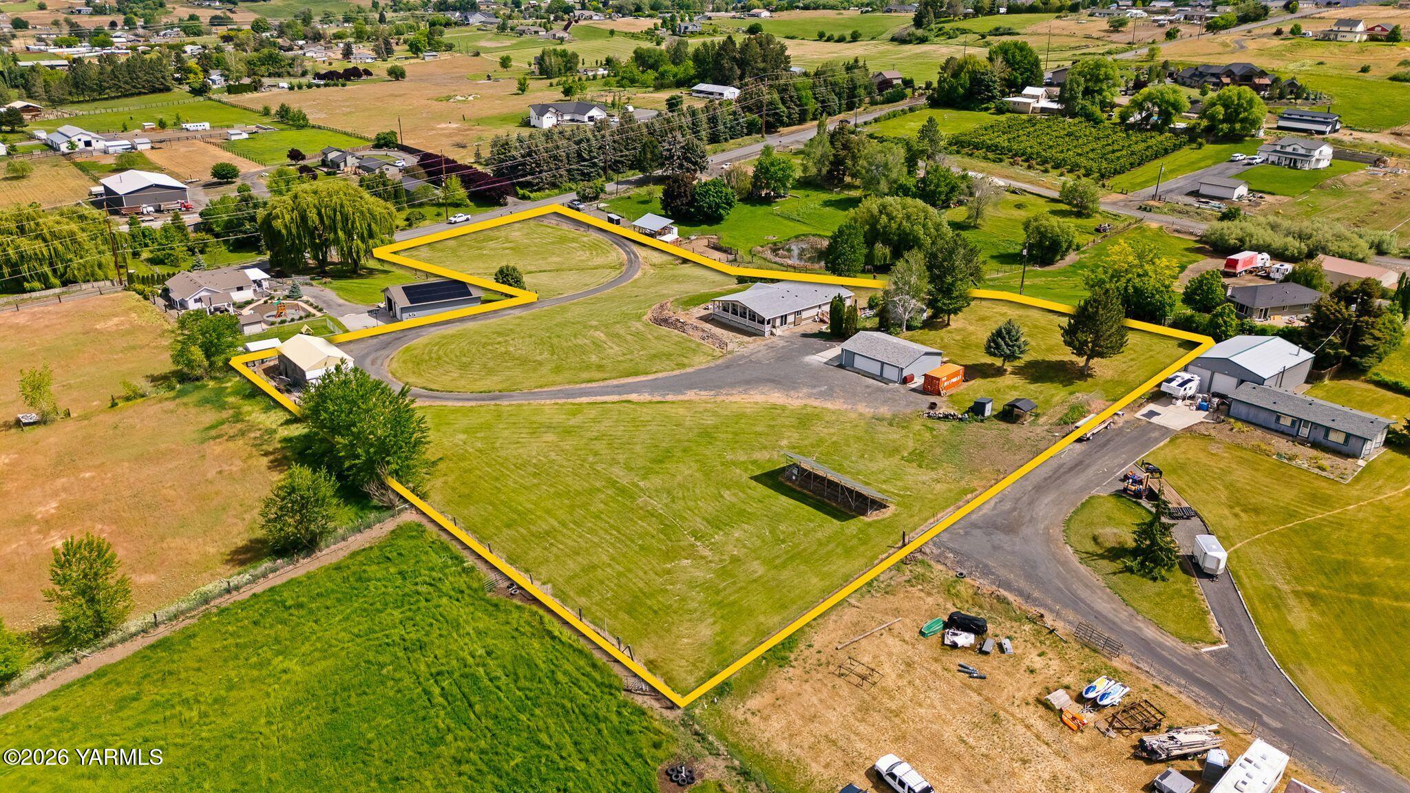 1490 Gore Road Selah, WA 98942 - Photo 1 of 40 mls_1490 Gore Rd Aerials-6 prop