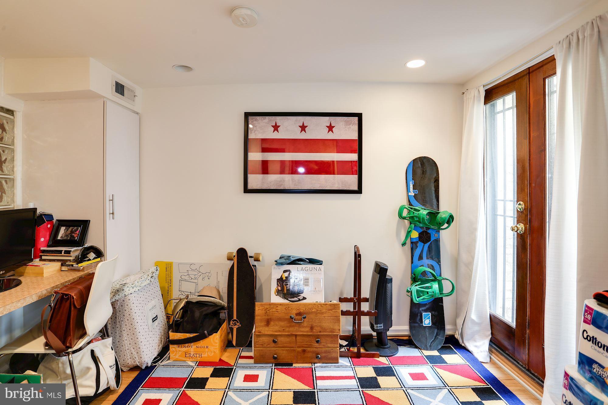 2323 Ontario Road Northwest, Unit 2 Washington, DC 20009 - Photo 5 of 13 Den w private entrance
