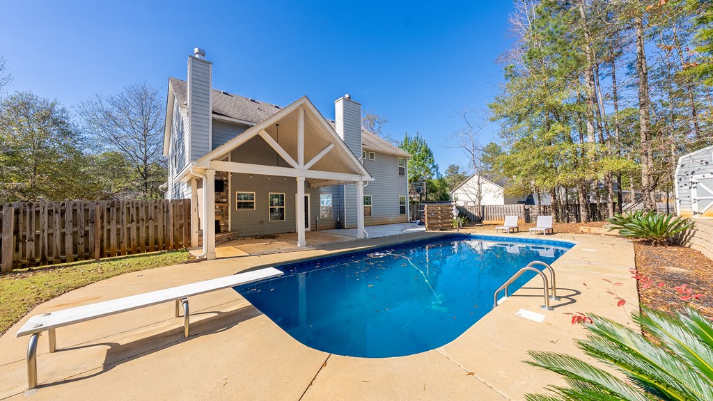 67 Pin Oak Way Hamilton, GA 31811 - Photo 48 of 65 a view of a house with pool