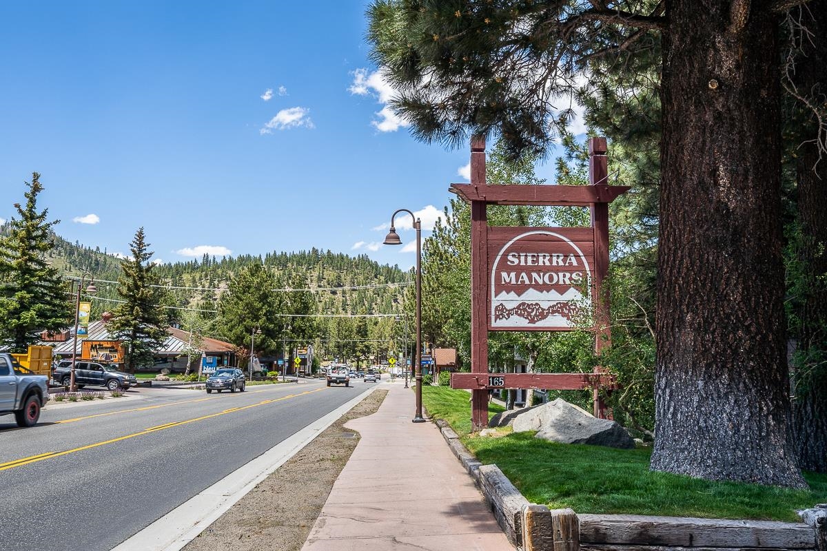 165 Old Mammoth Road, Unit 132 Mammoth Lakes, CA 93546 - Photo 1 of 26 a view of a city street from a building