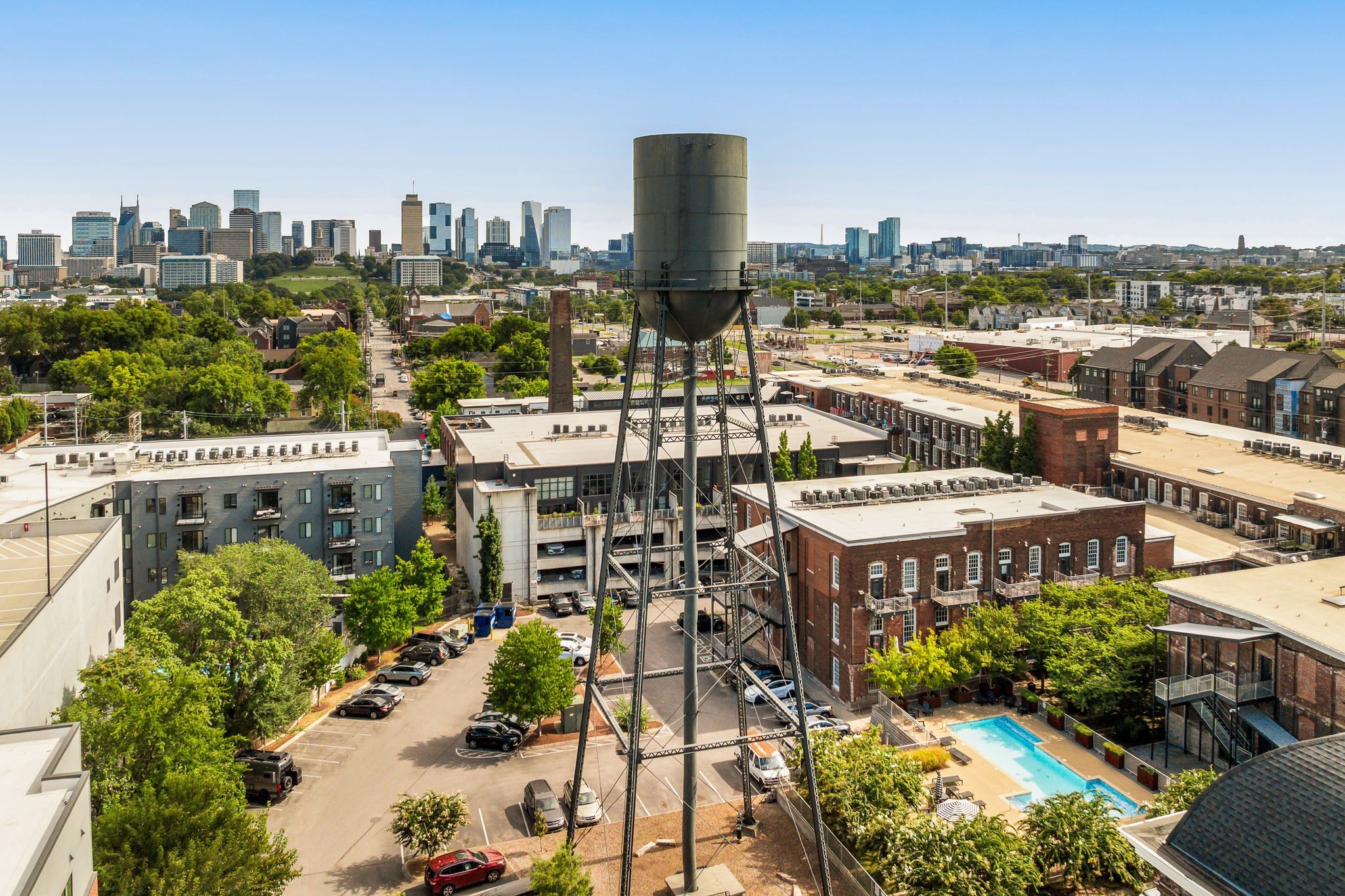 1350 Rosa L Parks Boulevard, Unit 463 Nashville, TN 37208 - Photo 41 of 44 a picture of city view