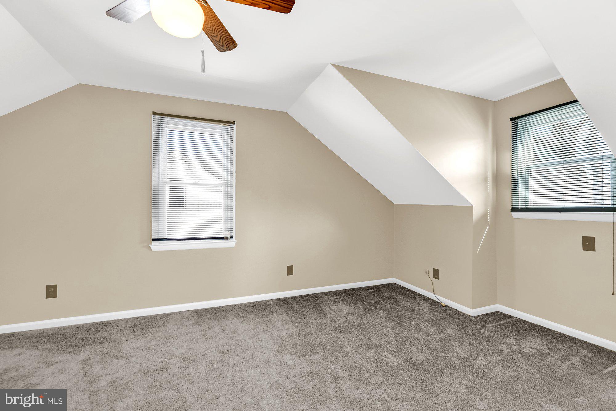 4559 Ridge Road Baltimore, MD 21236 - Photo 20 of 34 Upper level bedroom with ceiling fan