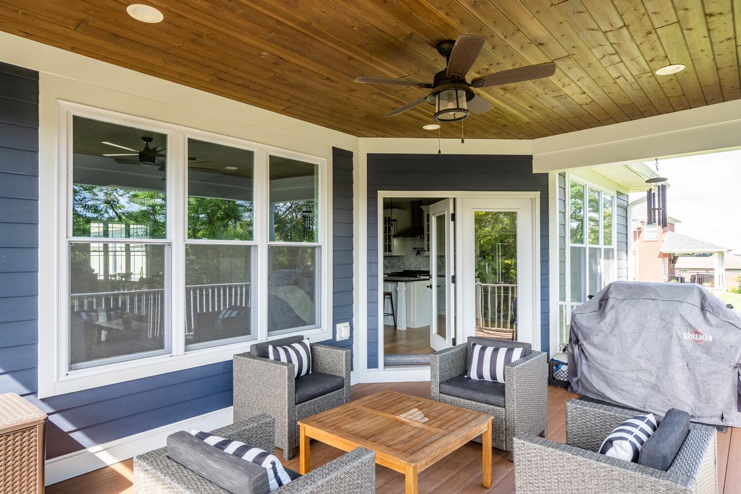 795 Madison Ridge Road Lawrenceburg, IN 47025 - Photo 18 of 68 Awesome covered porch!