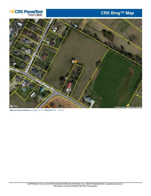 1848 Grey Ridge Road Maryville, TN 37801 - Photo 2 of 10 CRSBingMapImage (1)