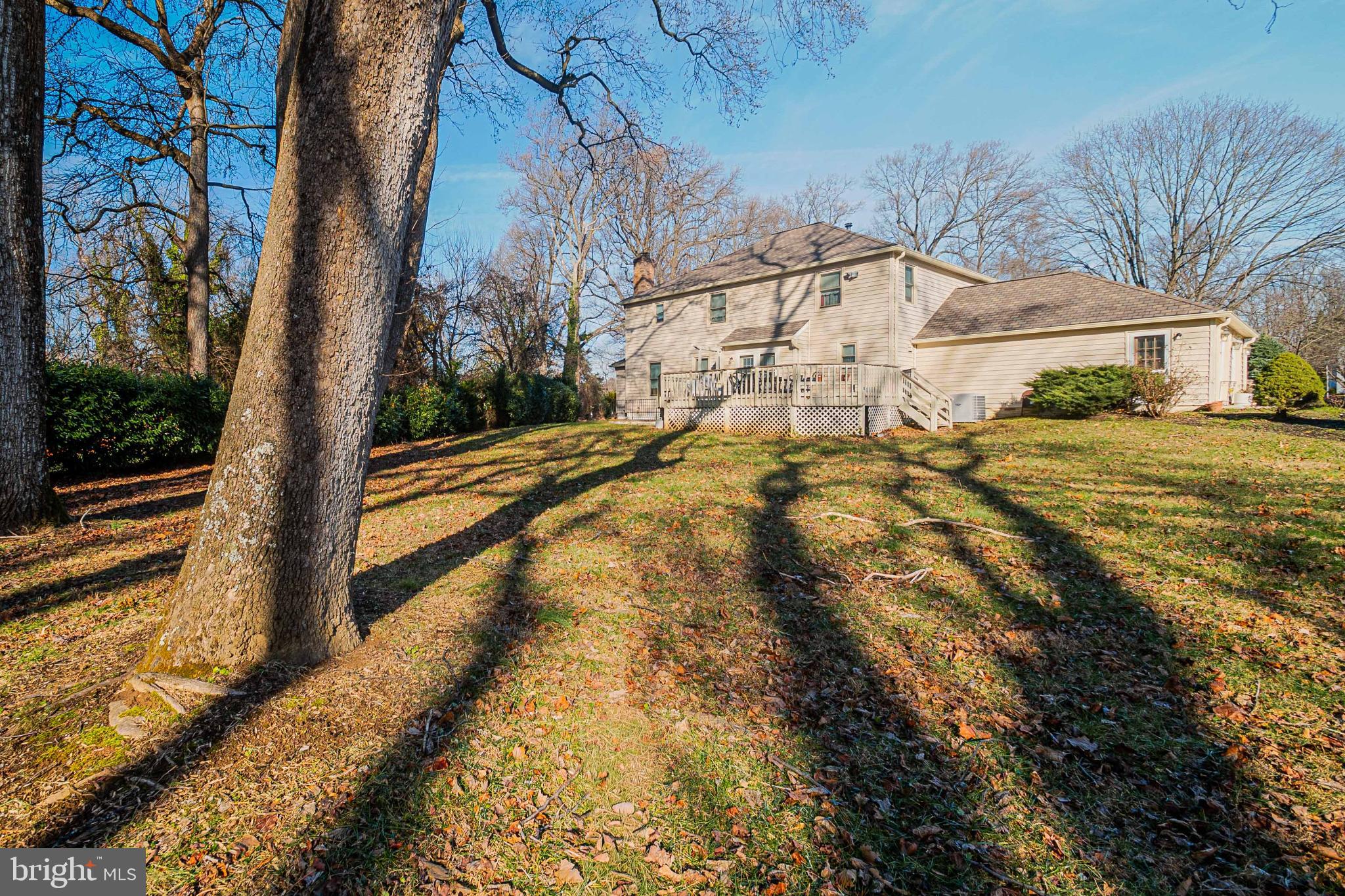 4910 Grid Street Bowie, MD 20720 - Photo 25 of 29 a view of a yard with an outdoor space