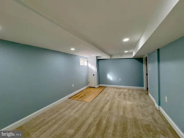 a view of empty room