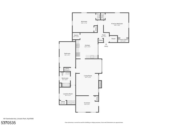 a picture of floor plan