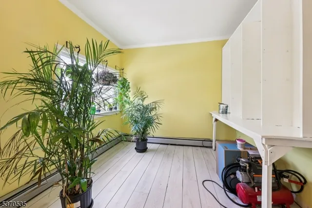 a view of storage and utility room