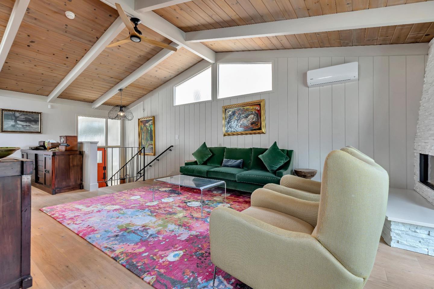 225 Treasure Island Drive Aptos, CA 95003 - Photo 19 of 63 a living room with furniture and wooden floor