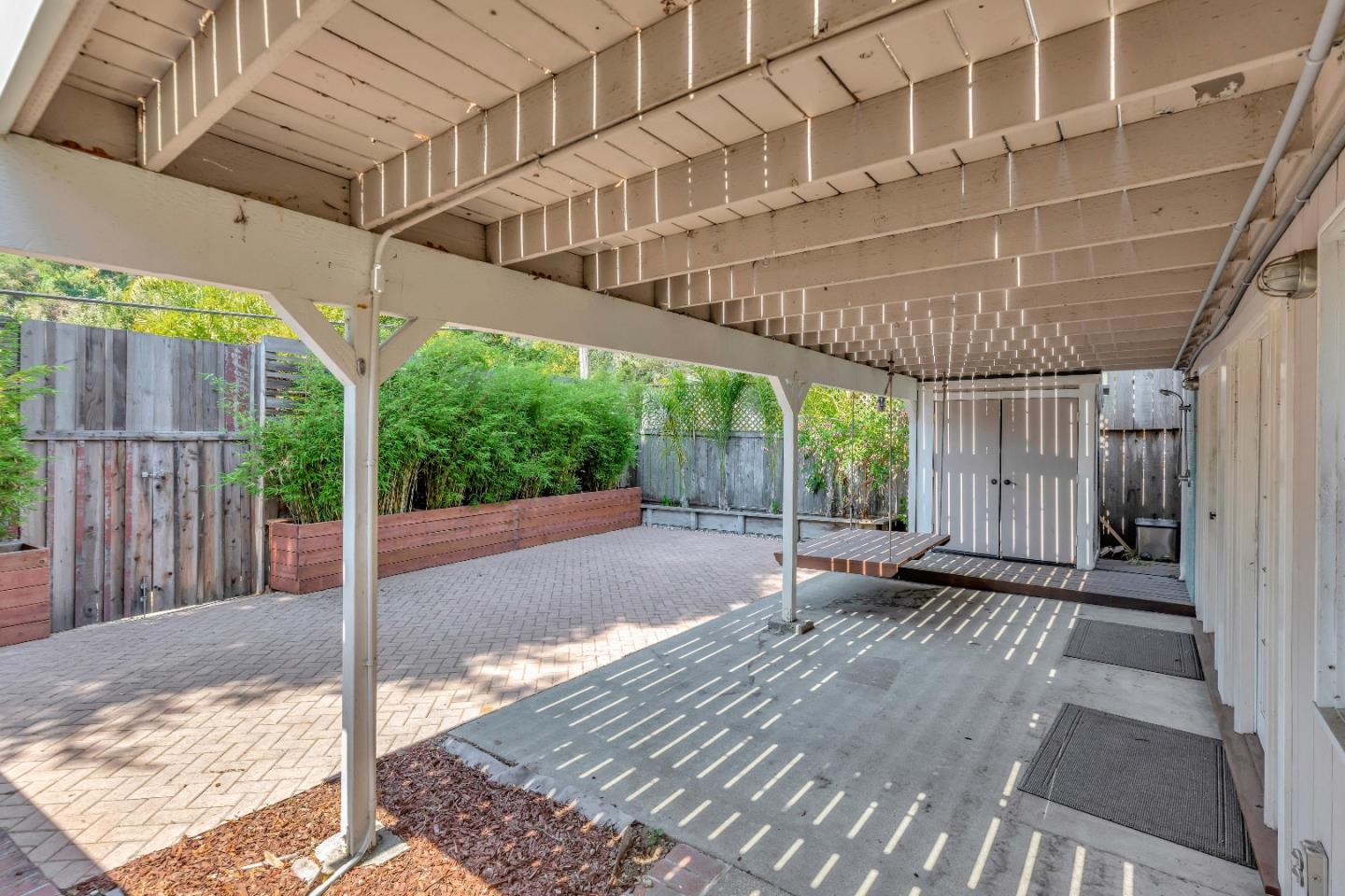 225 Treasure Island Drive Aptos, CA 95003 - Photo 47 of 63 a view of a patio with wooden floor
