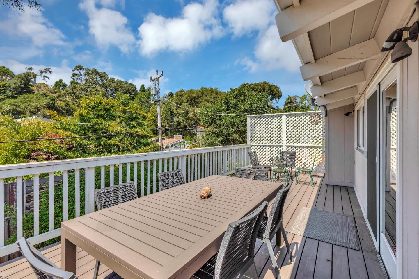 225 Treasure Island Drive Aptos, CA 95003 - Photo 48 of 63 a balcony with wooden floor and city view
