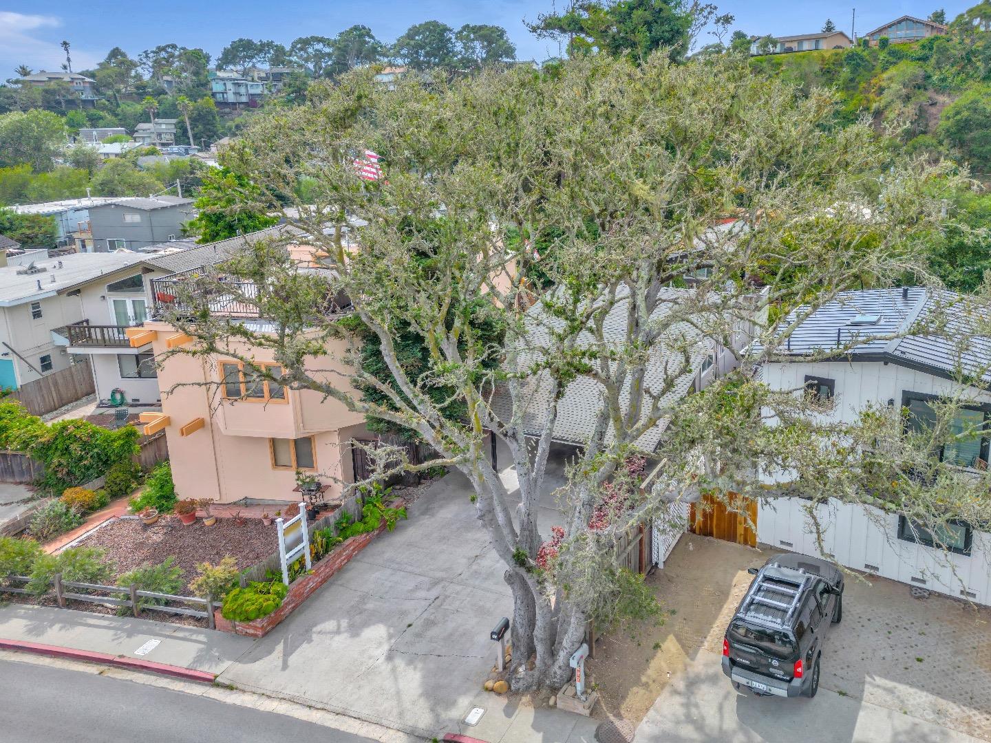 225 Treasure Island Drive Aptos, CA 95003 - Photo 54 of 63 an aerial view of a house with a yard