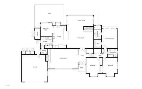 a picture of floor plan