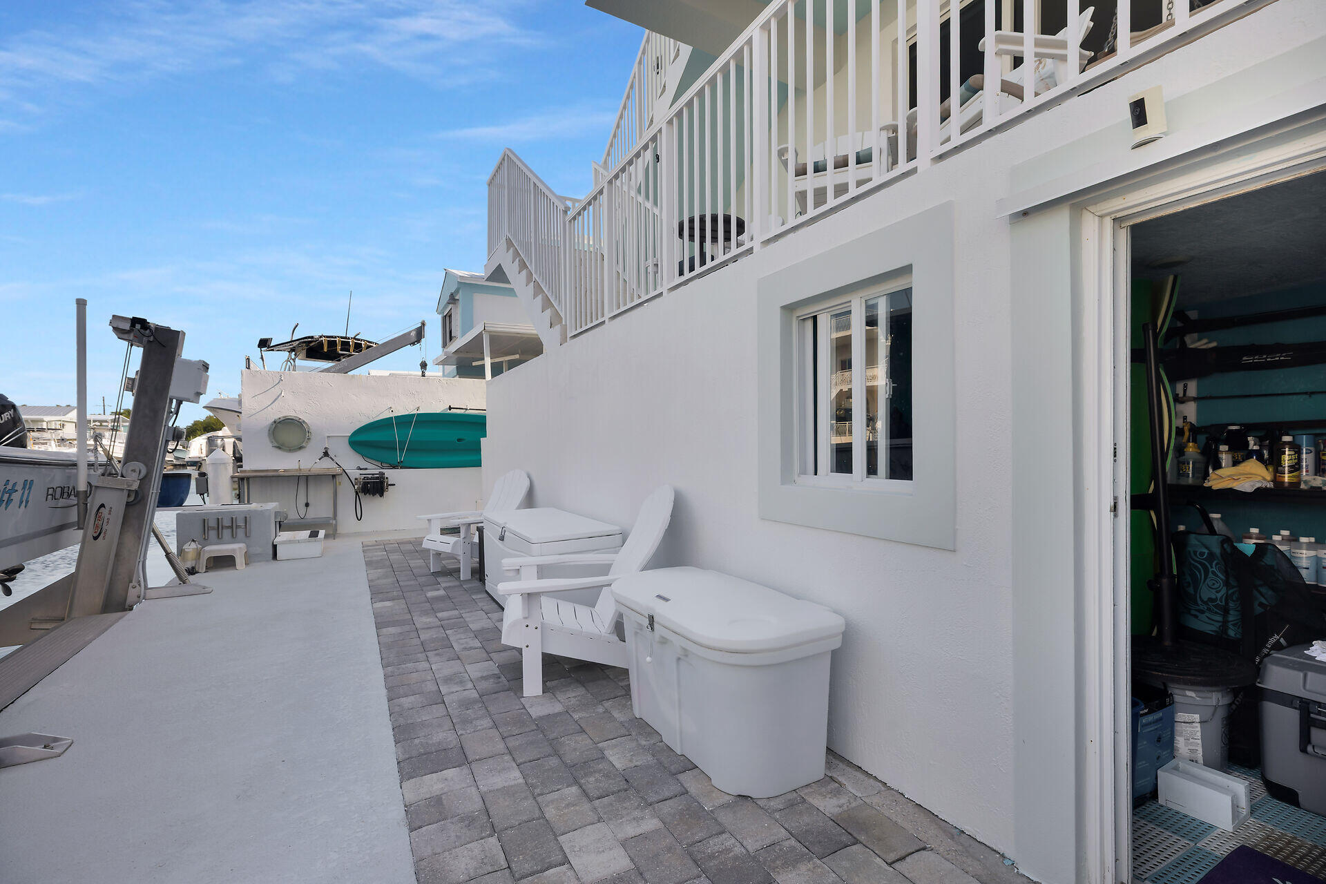 138 Normandy Drive Tavernier, FL 33070 - Photo 48 of 56 rear deck and storage