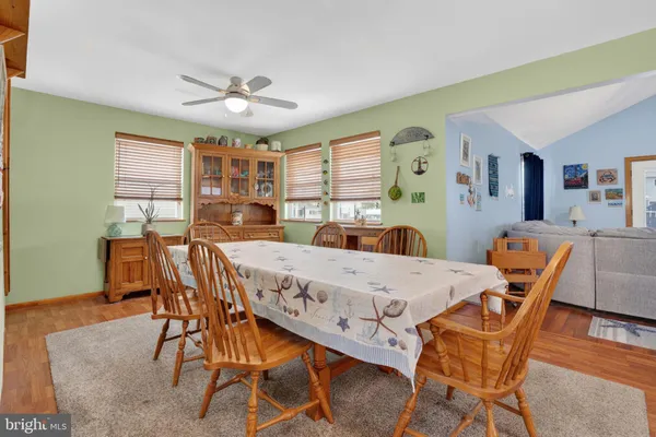 a living room with furniture and window