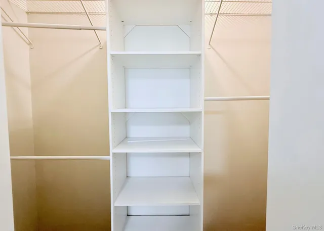a view of a closet