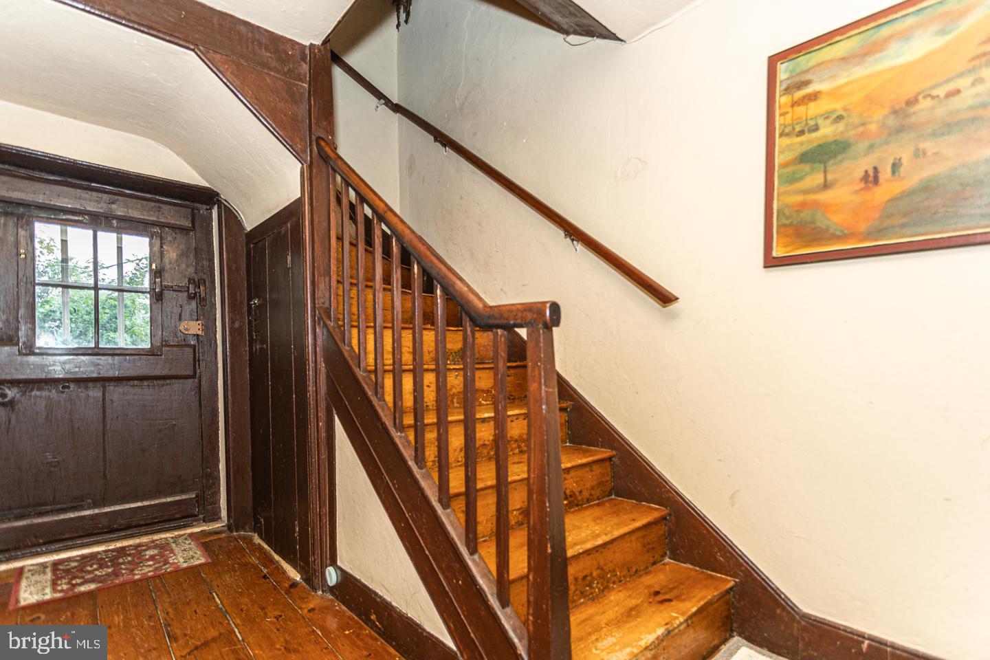 4 West Mechanic Street New Hope, PA 18938 - Photo 11 of 36 a view of staircase with wooden floor and a rug