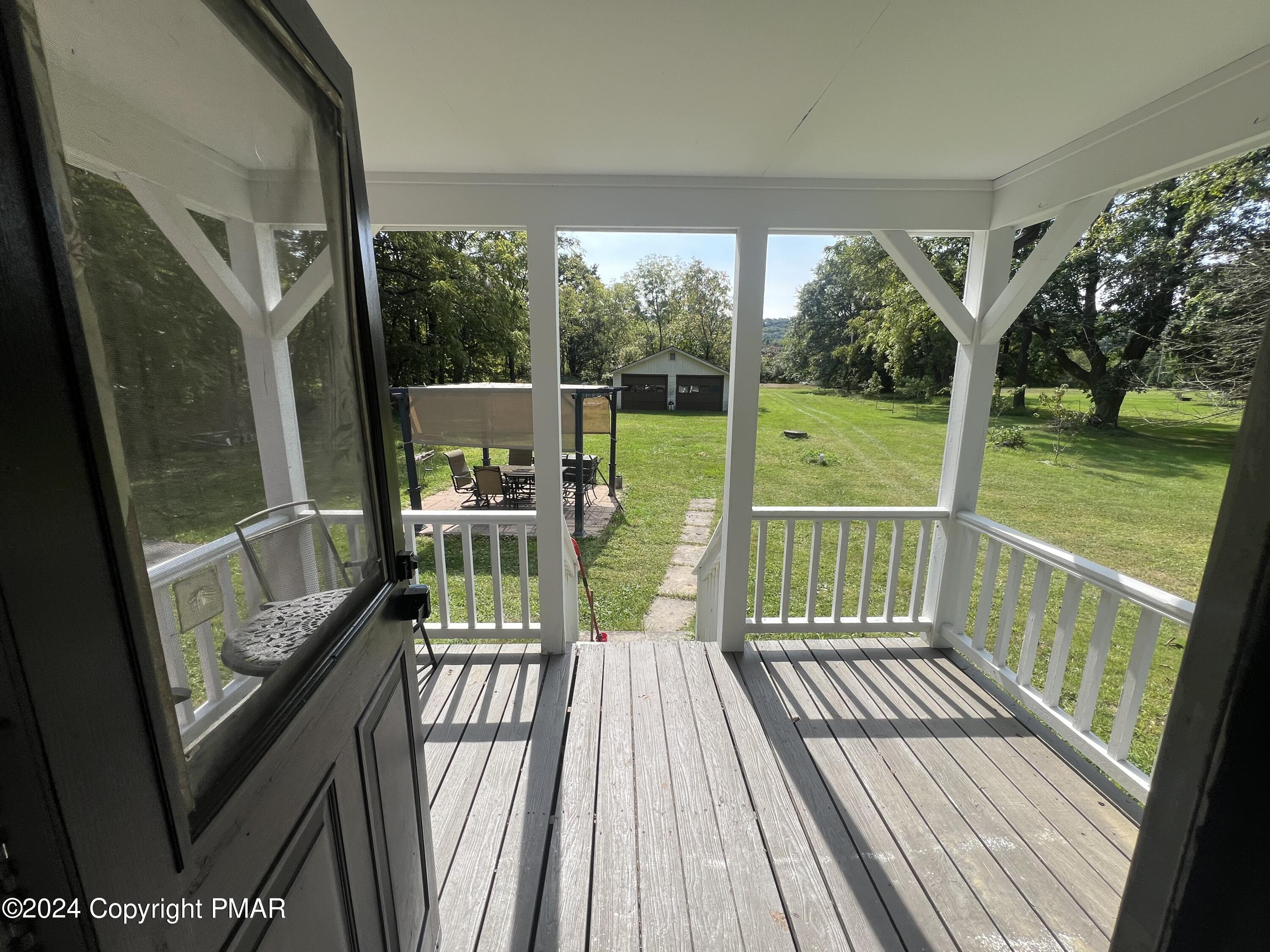 514 Fairground Road Gilbert, PA 18331 - Photo 19 of 20 a view of balcony with furniture