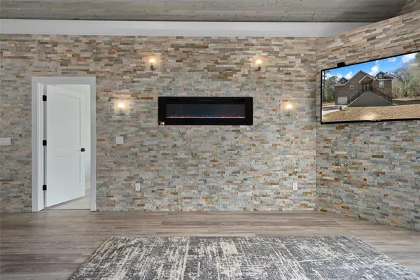 a kitchen with stainless steel appliances granite countertop a refrigerator sink and cabinets