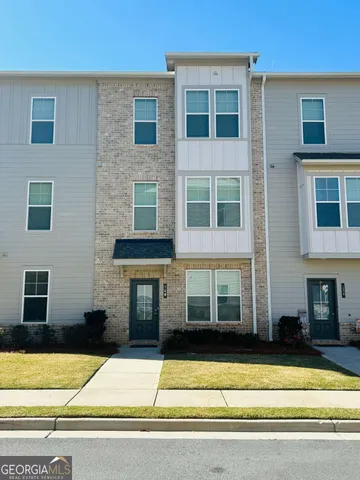 a view of a house with a balcony