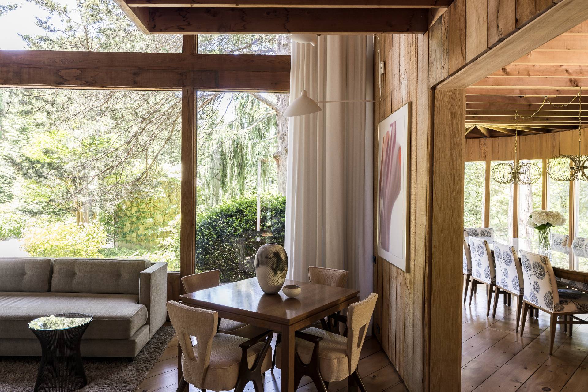 4 Baiting Hollow Road East Hampton, NY 11937 - Photo 5 of 30 a view of a dining room with furniture window and outside view