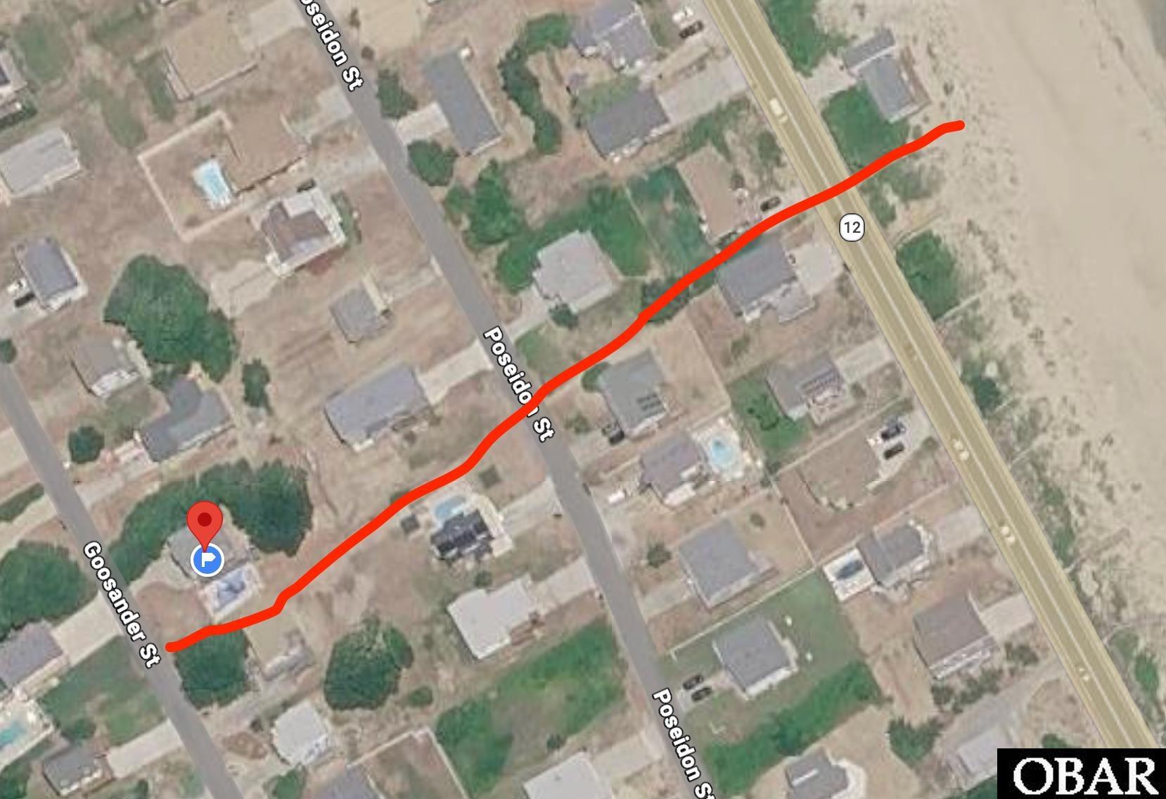 3629 Goosander Street, Unit 3 Kitty Hawk, NC 27949 - Photo 50 of 50 Deeded Beach Path